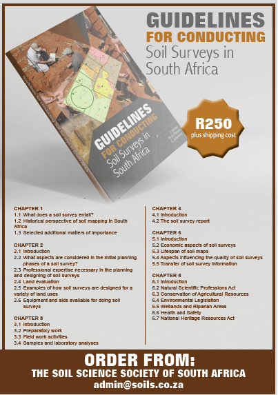 Guidelines for conducting Soil Surveys in South Africa